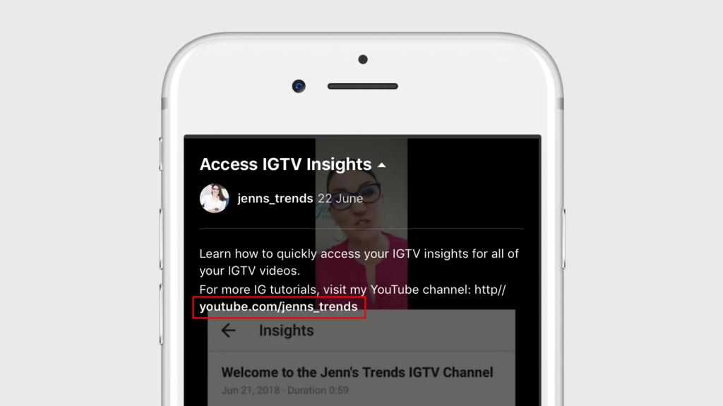 IGTV videos can have links in the description, so use that to drive traffic to your site if relevant